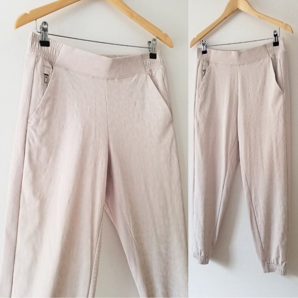 Athleta Brooklyn Textured Jogger in Cream Size 18 - Picture 5 of 16